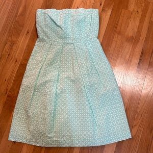 J. Crew Lorelei Embossed Dress